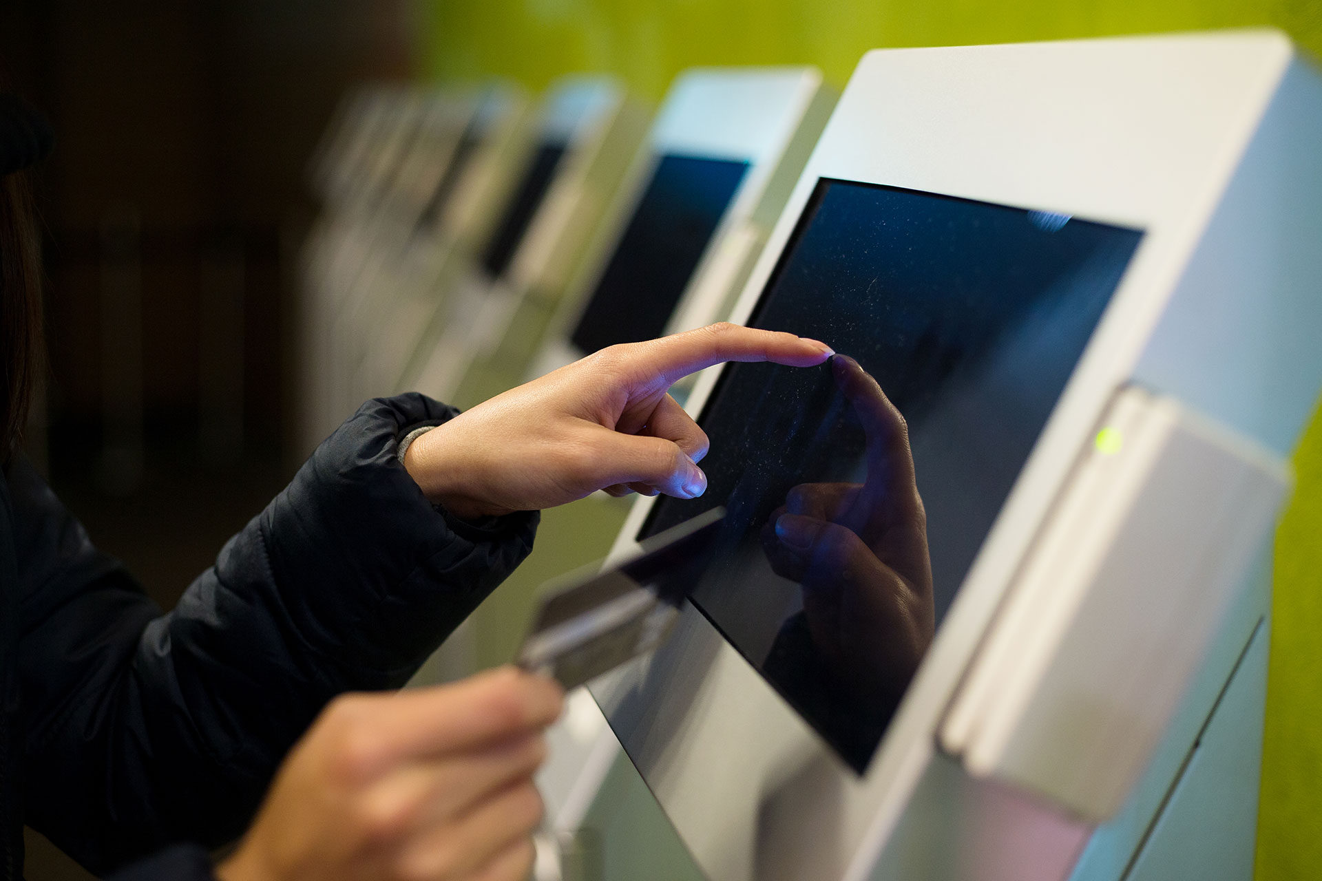 Design und Frontend für Selfservice-Terminals