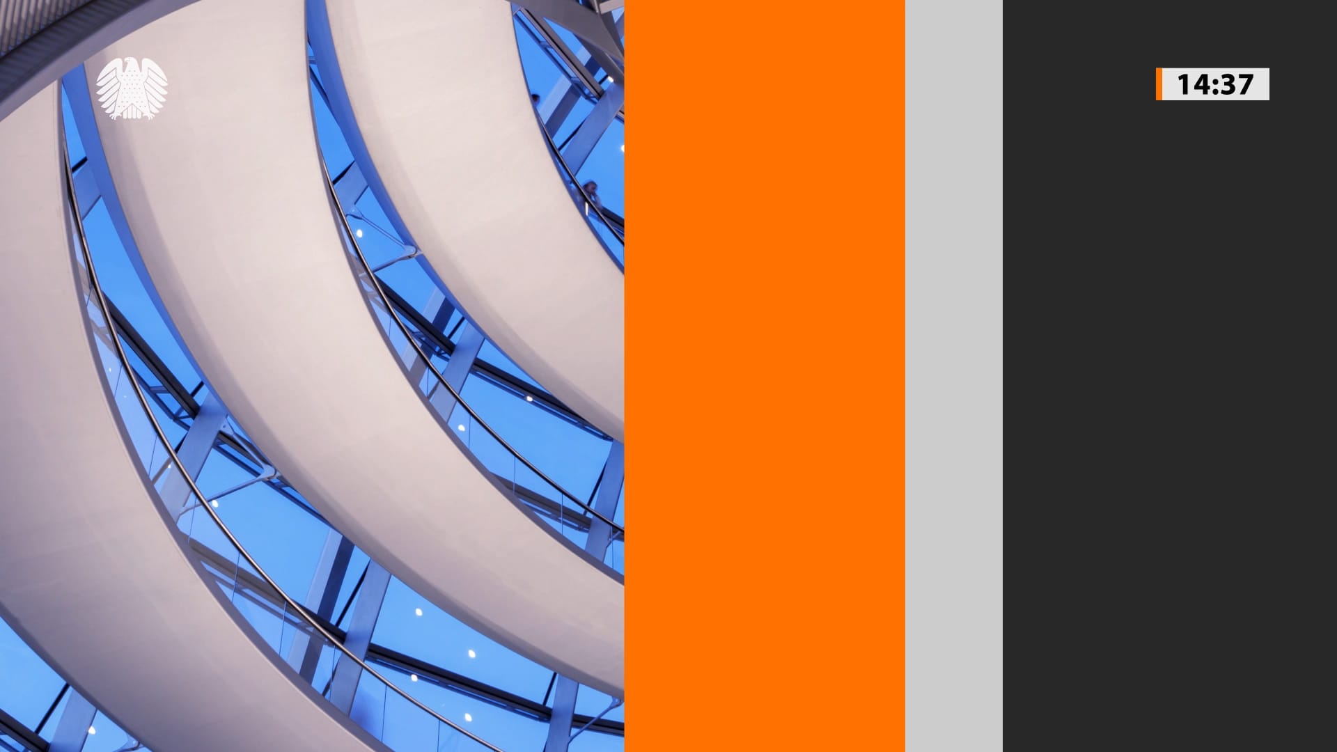 Deutscher Bundestag Parlamentsfernsehen - Screen Trenner-Animation