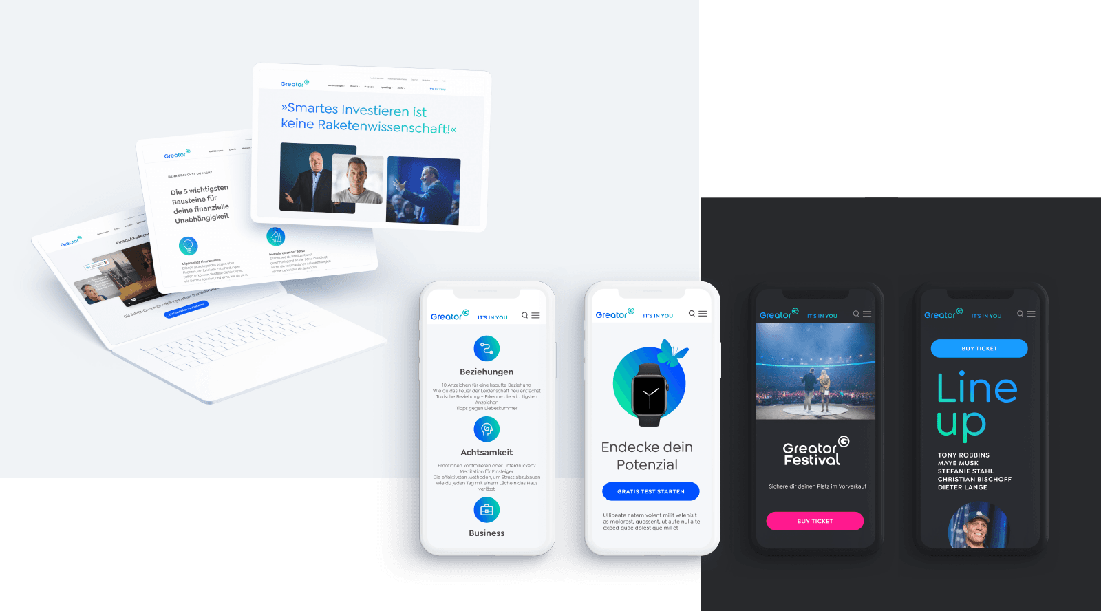 UX & UI Design für Web-Interfaces
