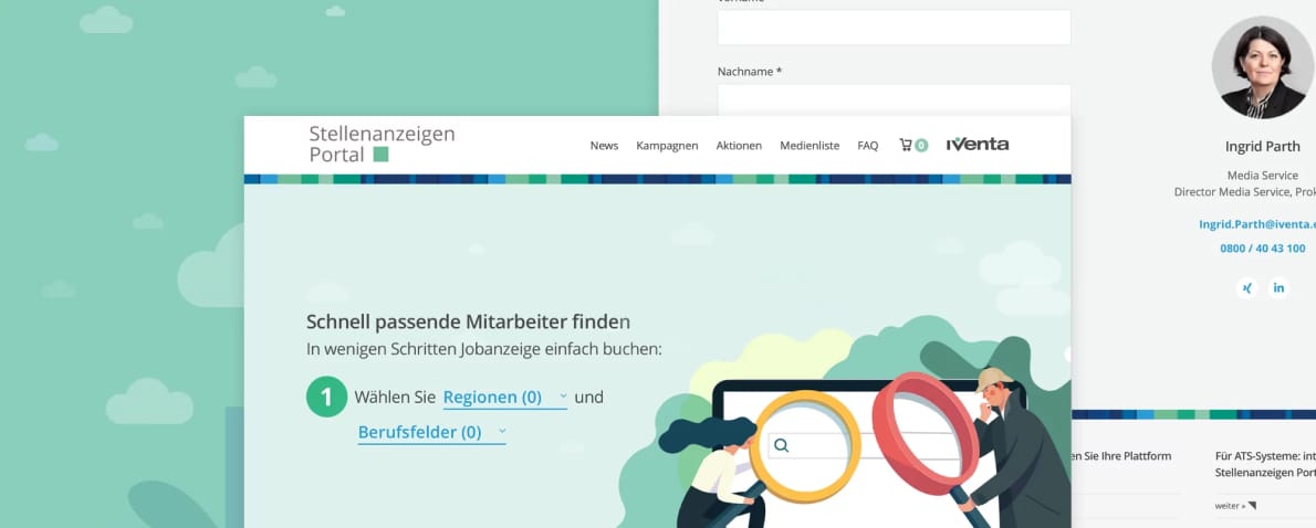Iventa Stellenanzeigenportal