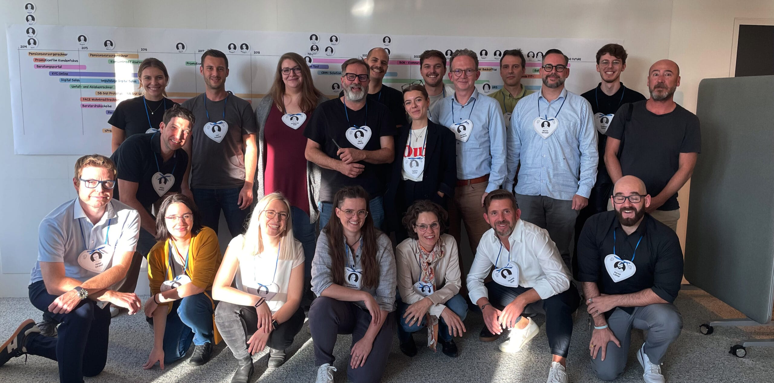 Das Team - dmcgroup und ERSTE Bank