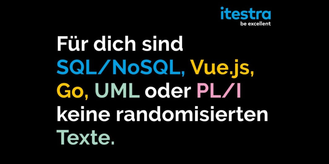 itestra Employer Branding Kampagne