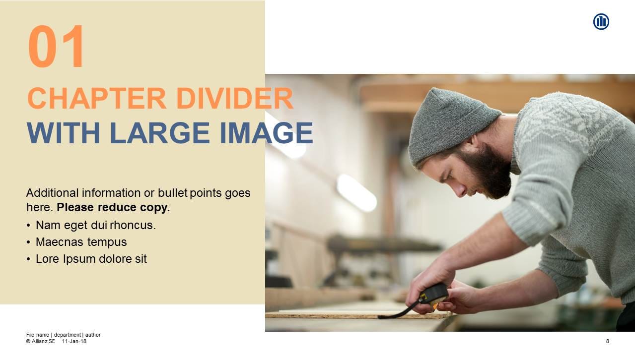 Allianz – Design für Powerpointmaster