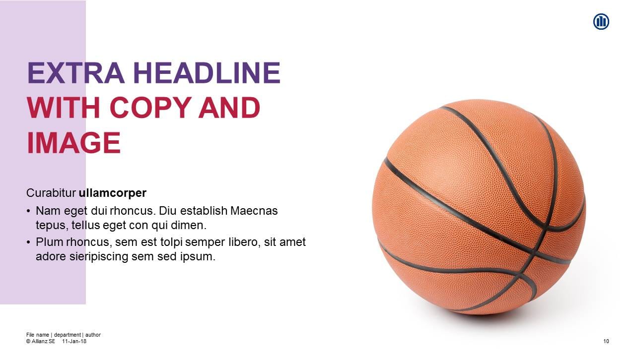 Allianz – Design für Powerpointmaster