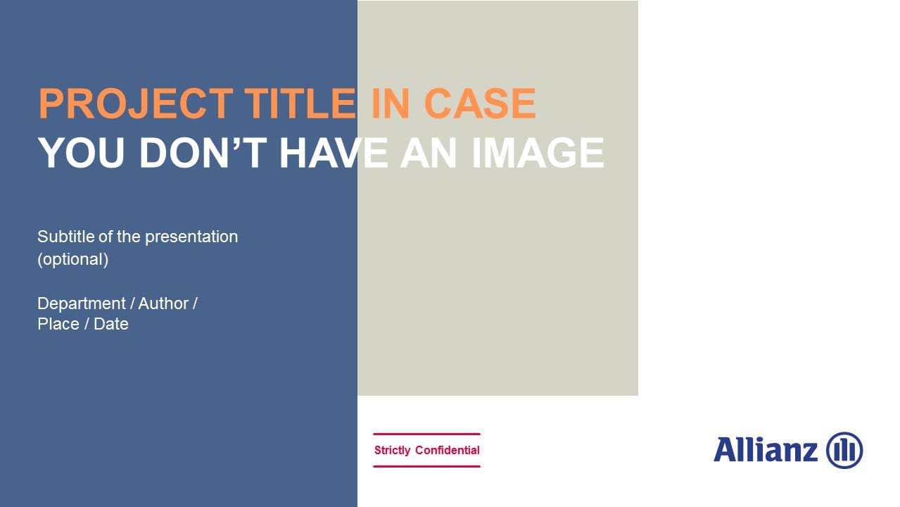Allianz – Design für Powerpointmaster