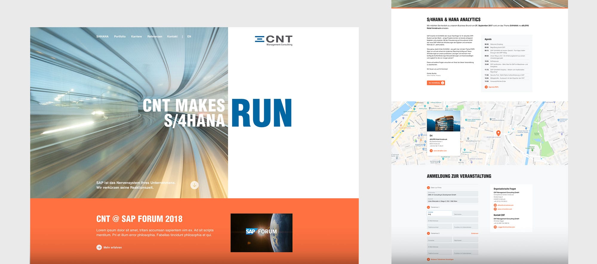 CNT – Websitesujet Design