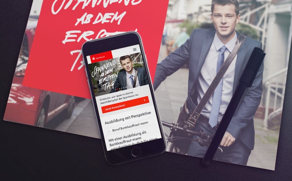 Sparkasse – Employer Branding – Azubi Image
