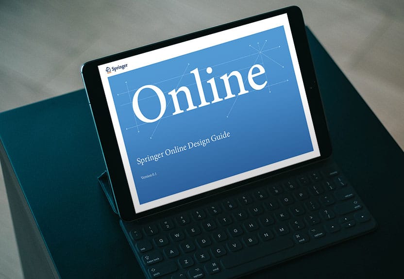 SpringerVerlag – Online Design Guide