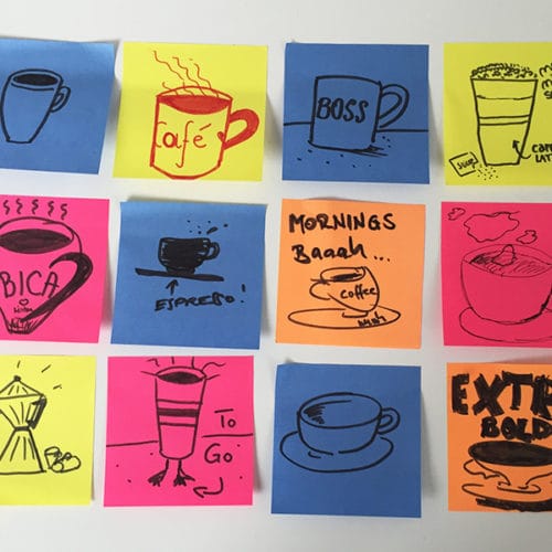 Als Praktikantin in einer Designagentur