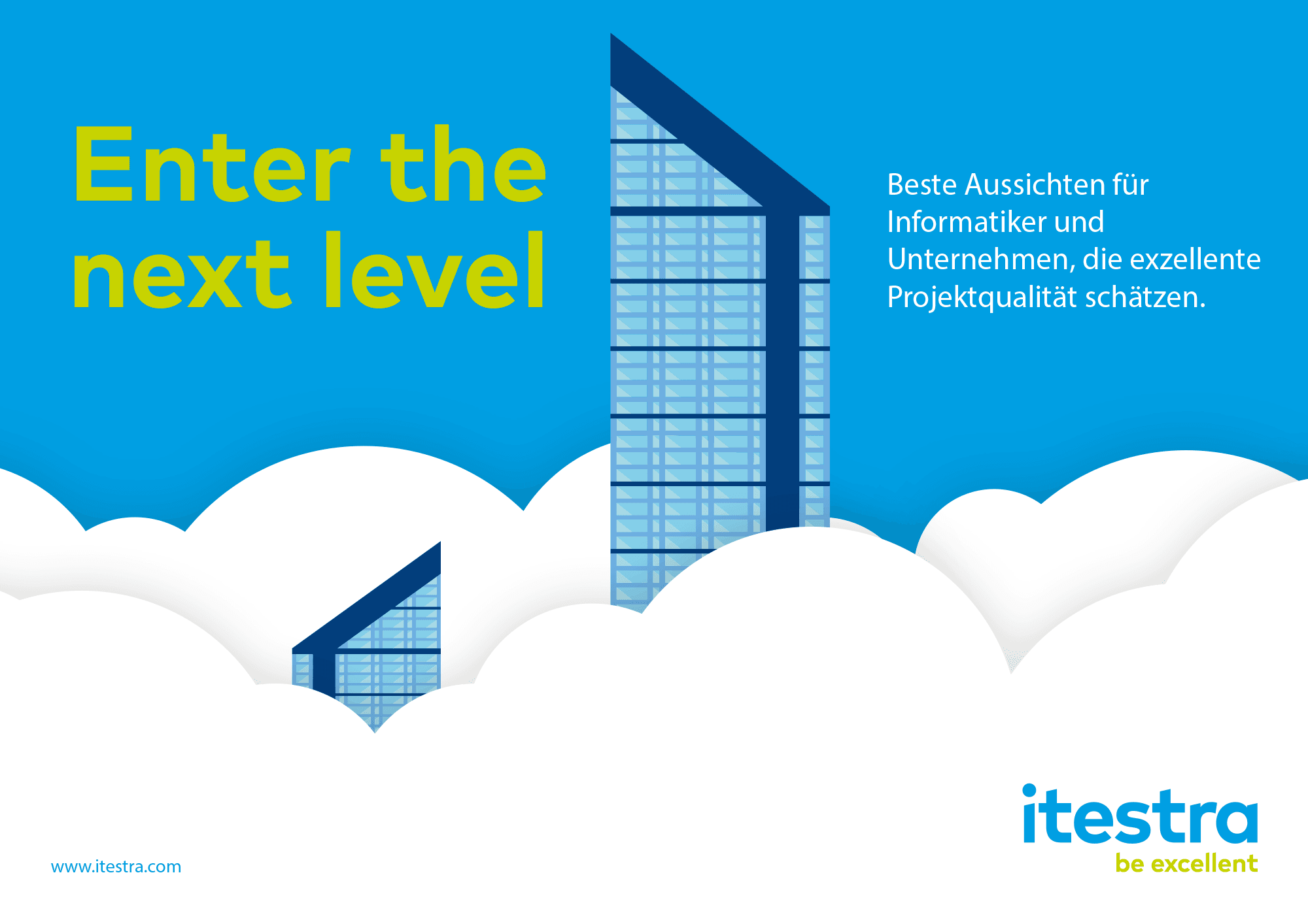 Itestra – Werbebanner Design