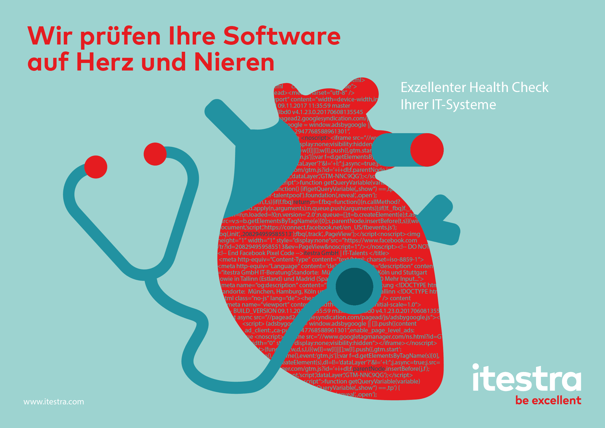 Itestra – Werbebanner Design