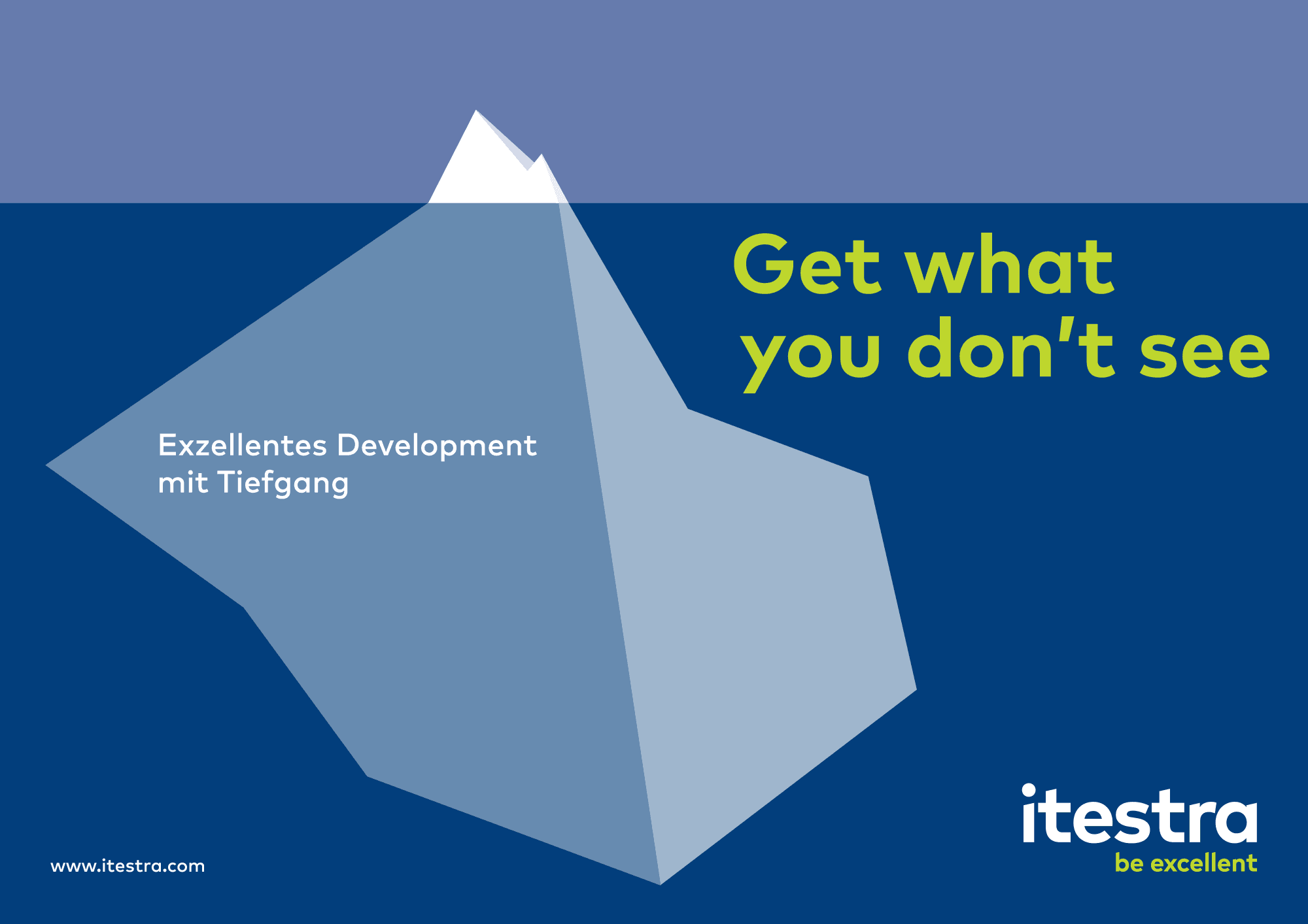 Itestra – Werbebanner Design