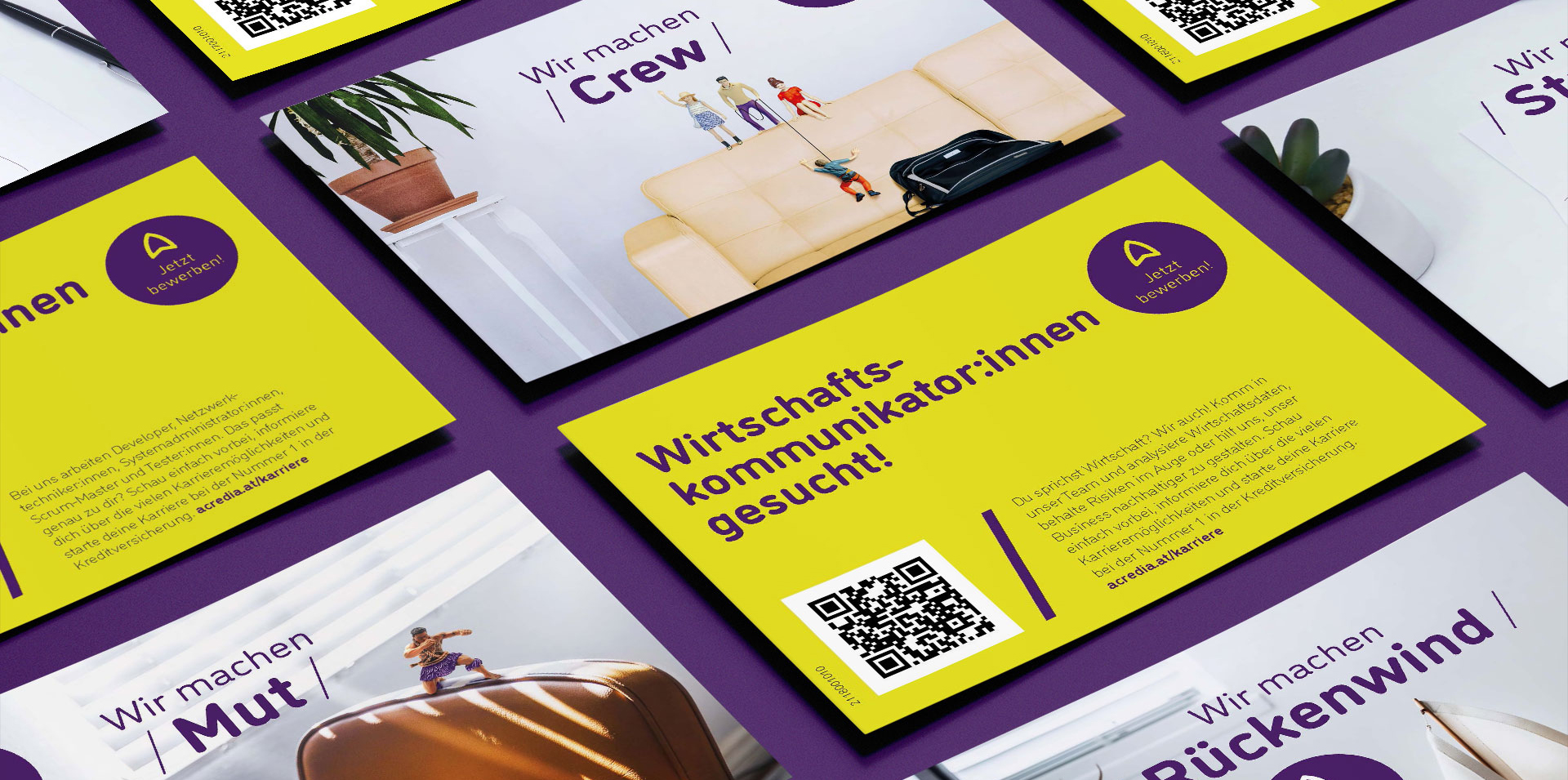 Acredia Kampagnen Motive