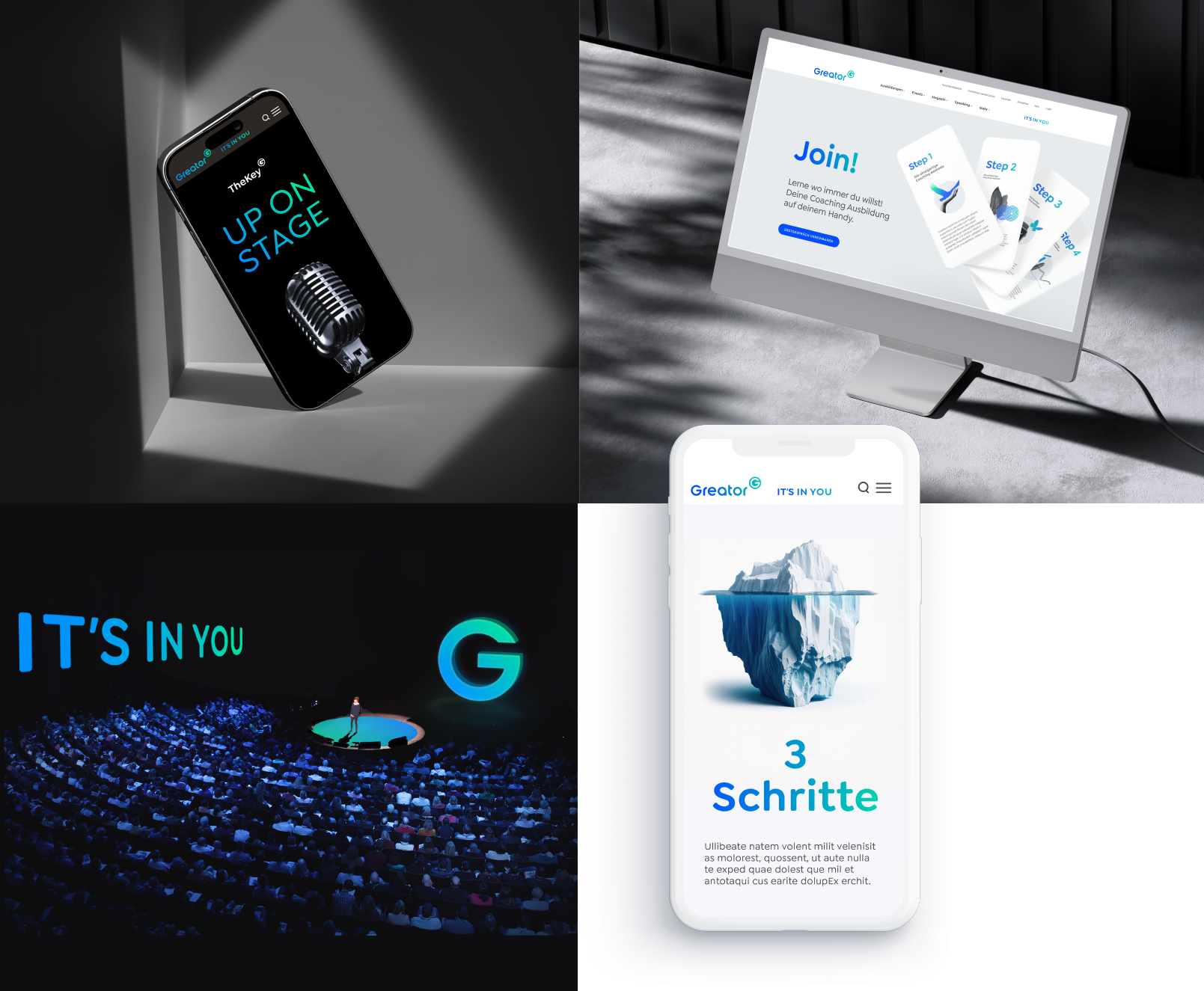 Greator Rebranding Design