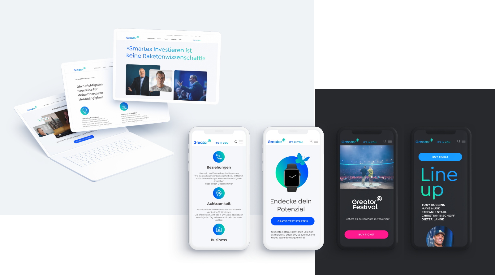 UX & UI Design für Web-Interfaces 